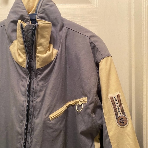 Women’s Small Periwinkle Blue & cream Columbia Convert multilayered snow jacket - Picture 3 of 12